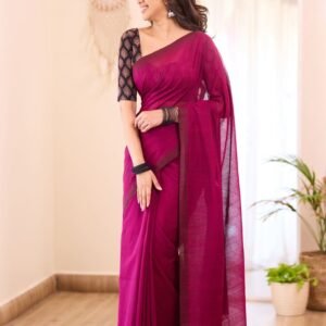 Plain Sarees nn33