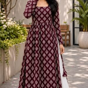 3/4 cotton kurti e8