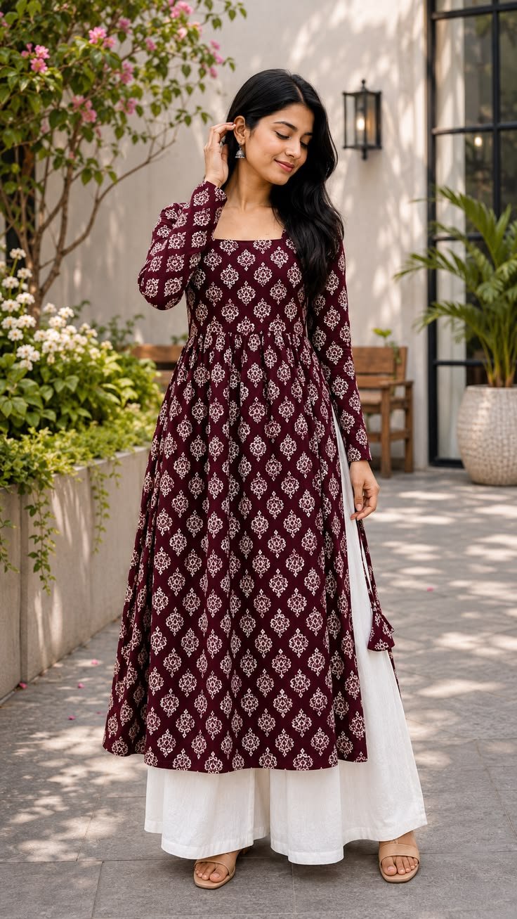 3/4 Cotton Kurti e8e