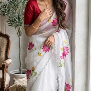 Digital print saree c20