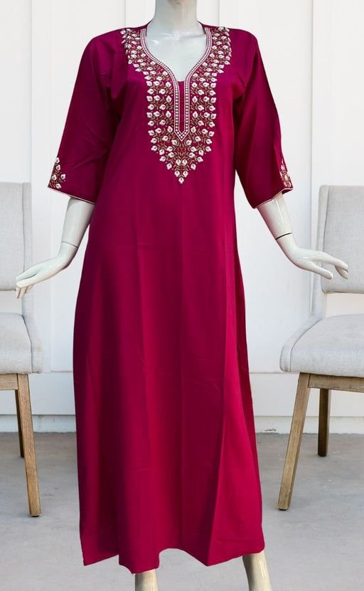 Premium 3/4 Nighty a15a