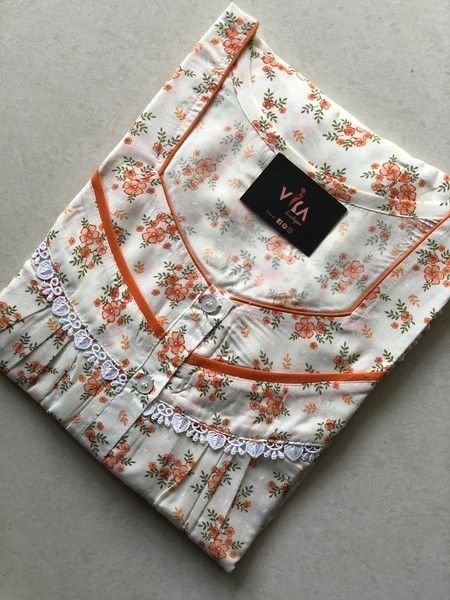Premium Neck Nighty a6a